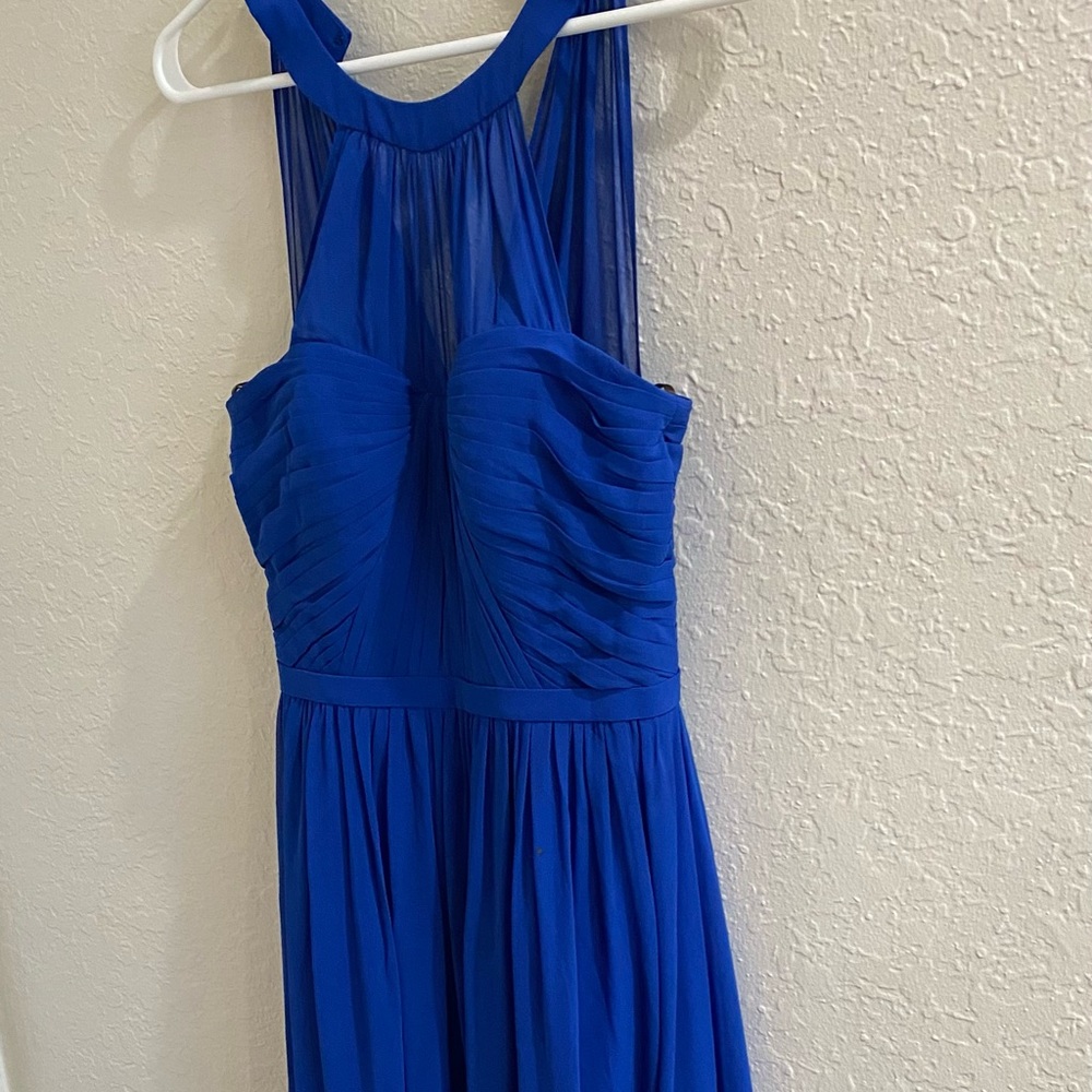 Blue long dress size 2